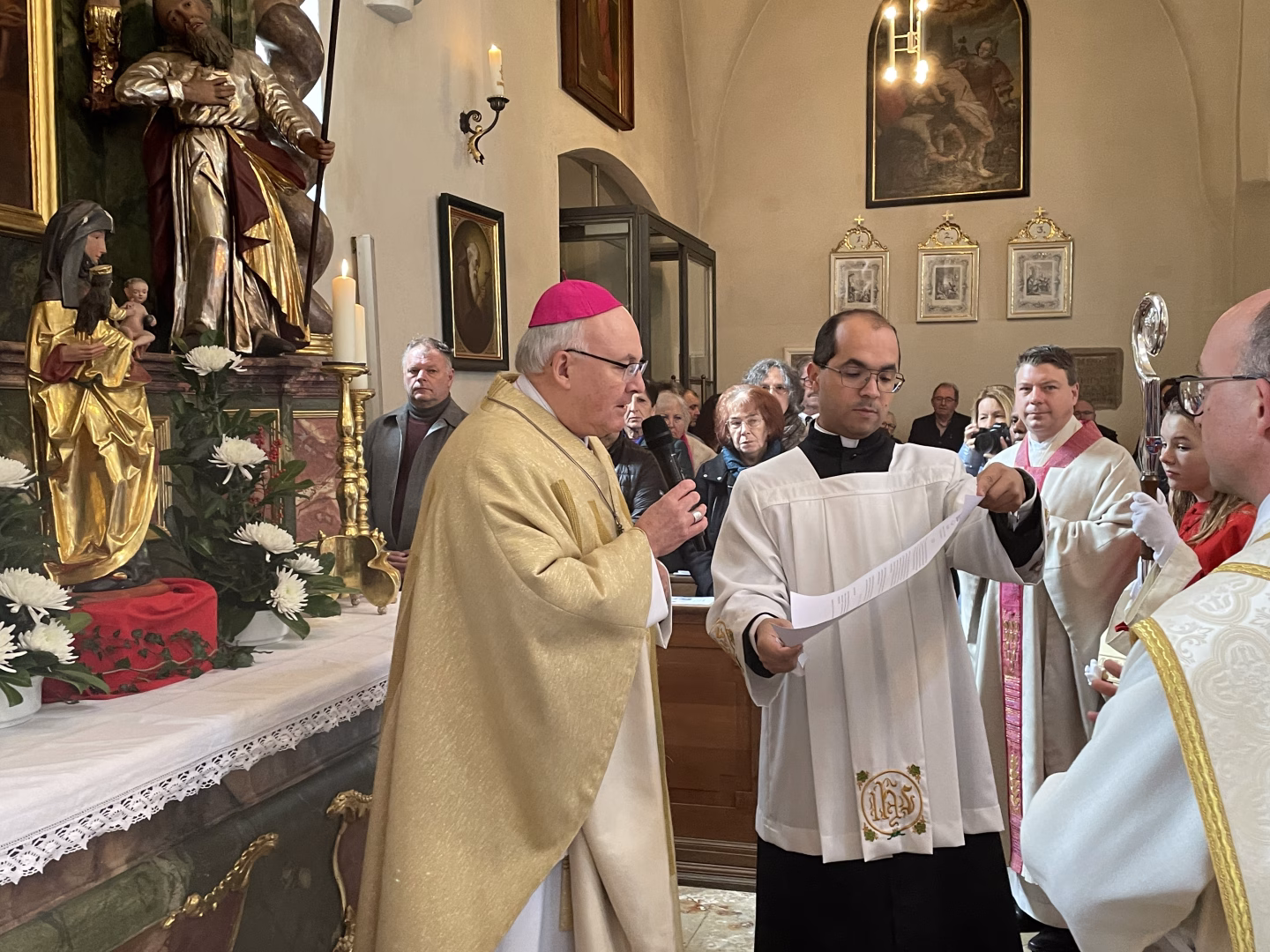 Der Bischof nannte die Gründe für die Erhebung